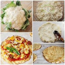 Pizza de coliflor